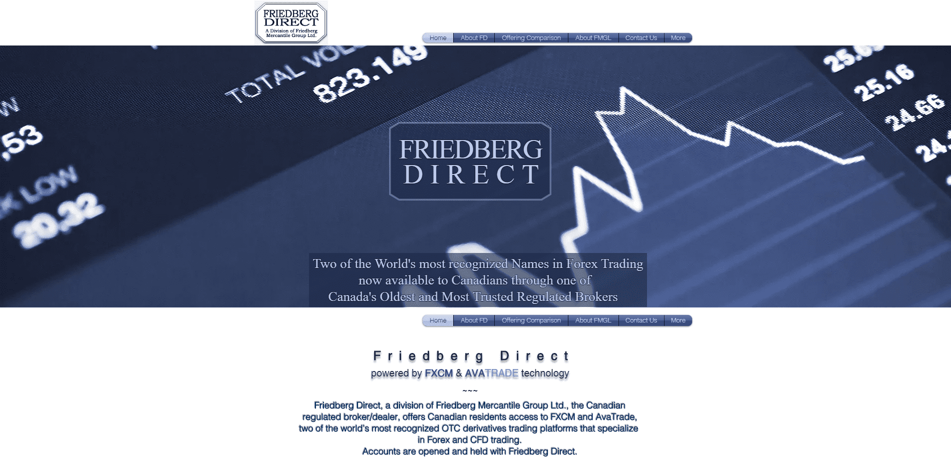 Friedberg Direct Review landing page